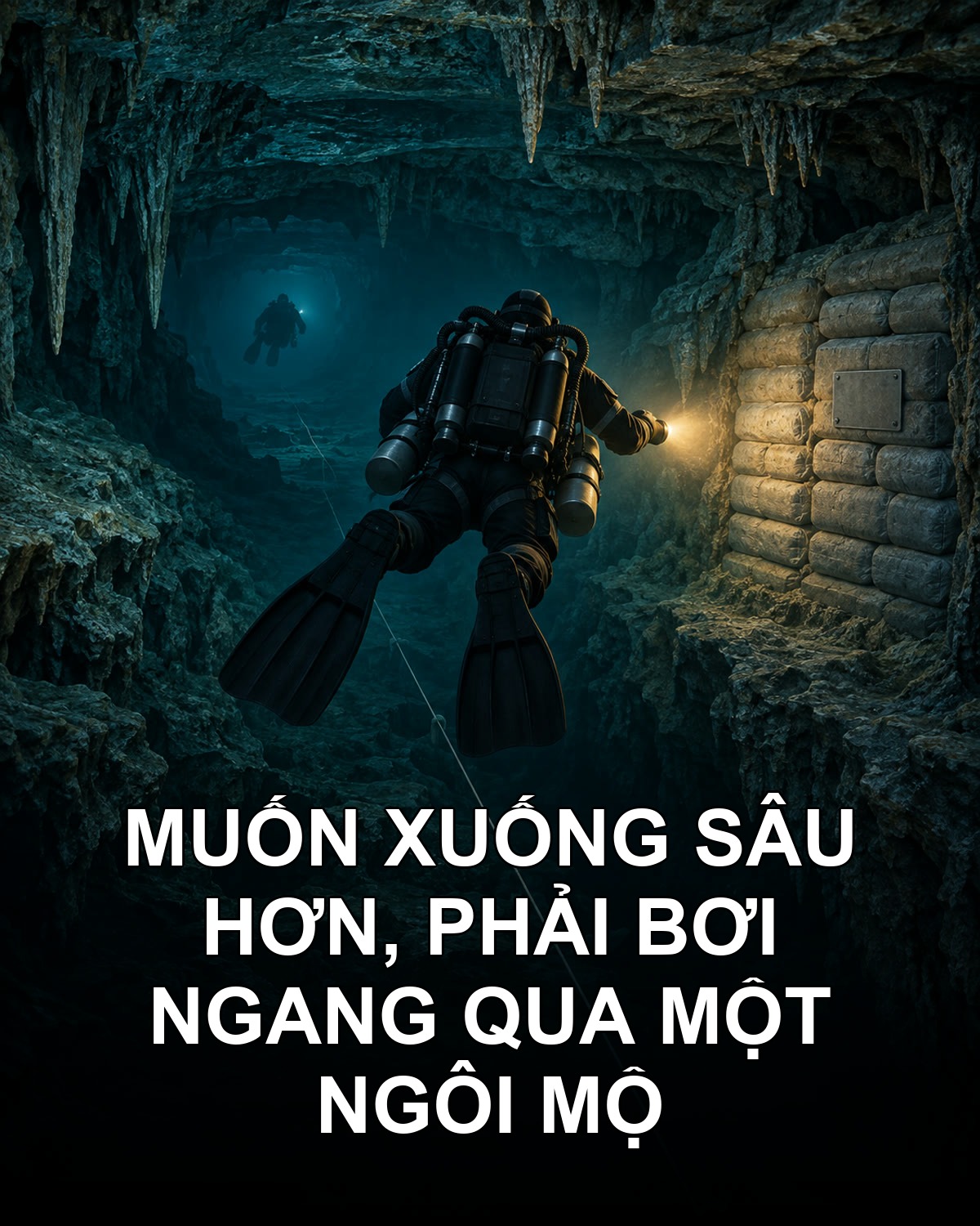 Bức tường không chắn đường ai, nhưng không ai đi qua mà không phải đi qua nó