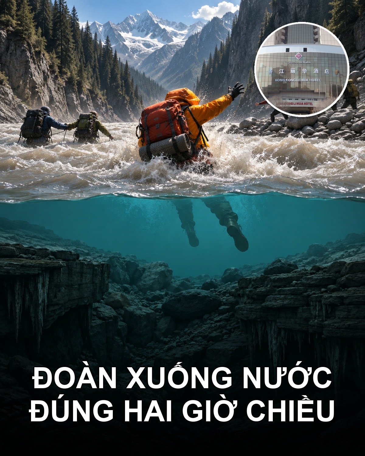 30 đến 50 phần trăm: con số đoàn 11 người không tra trước khi xuống nước
