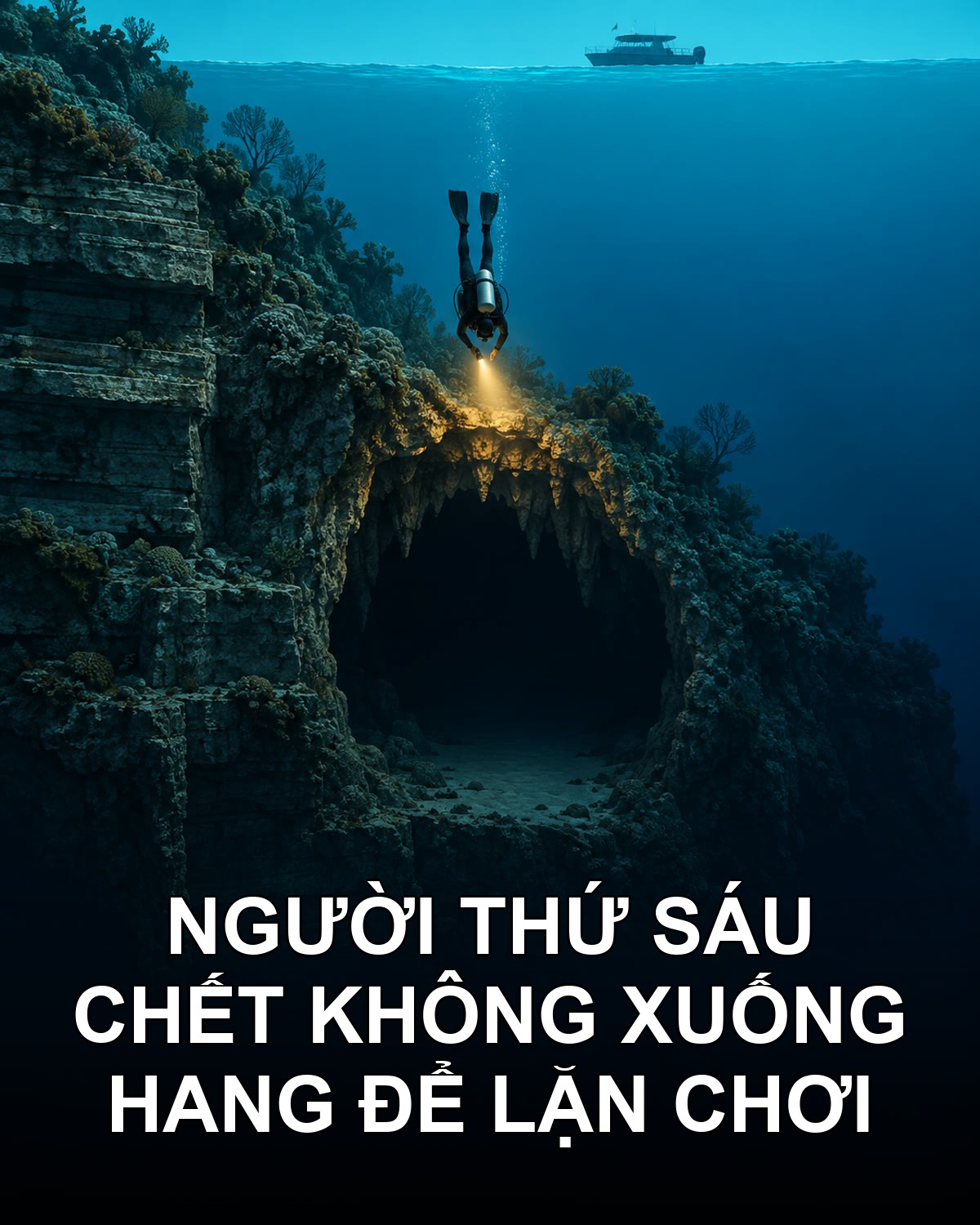 6 người chết ở cái hang mà 3 người Phần Lan xuống rồi lên đủ