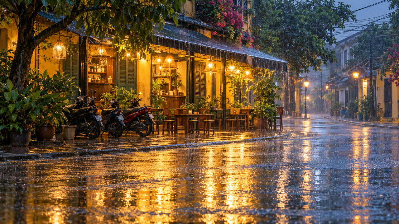 "Hồi chiều trời mưa": câu nói 2017 thành trend mùa mưa